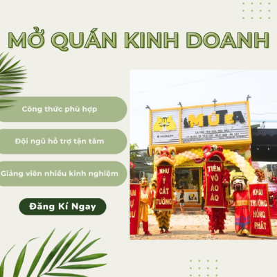 Khóa học Mở Quán Kinh Doanh